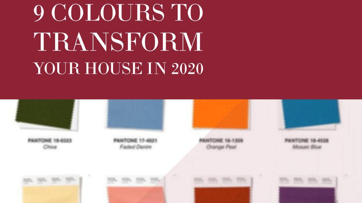 NINE colours to transform your house steps