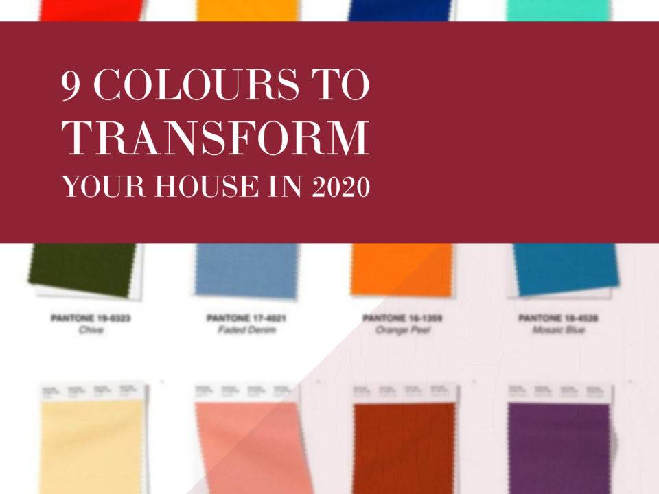 NINE colours to transform your house steps