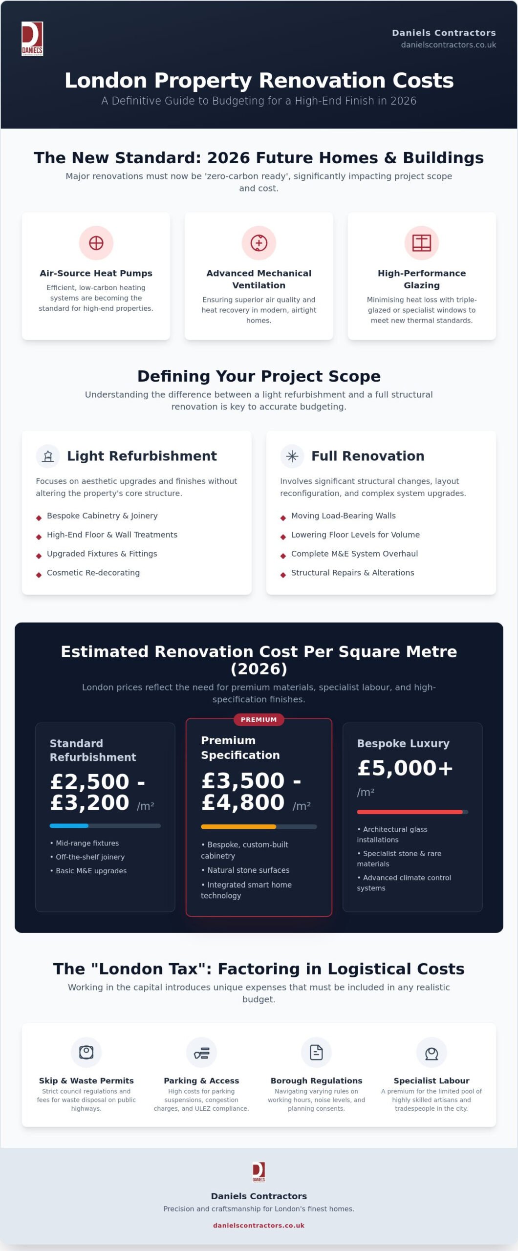 Property Renovation Cost in London: The 2026 Guide to Luxury Refurbishment