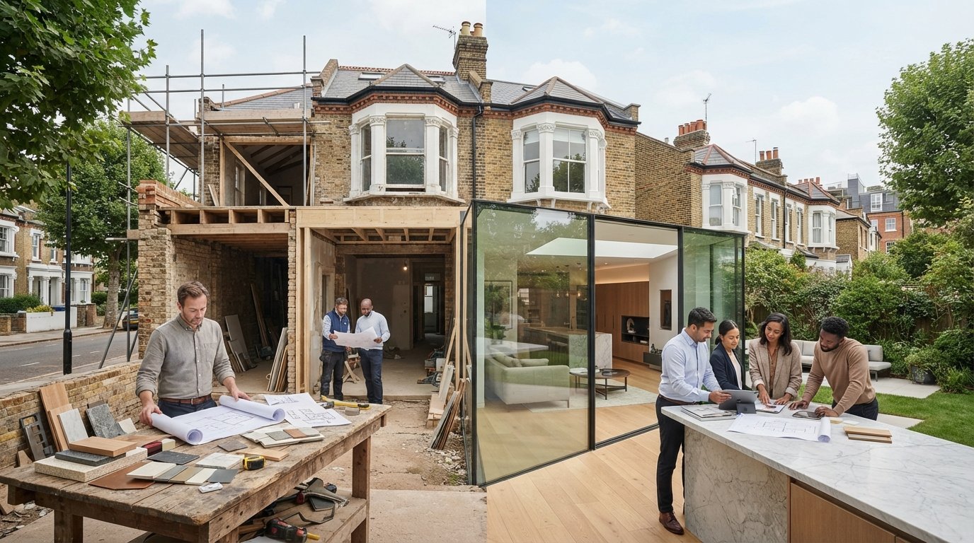 Design and Build vs Architect and Builder in London: 2026 Homeowner Guide