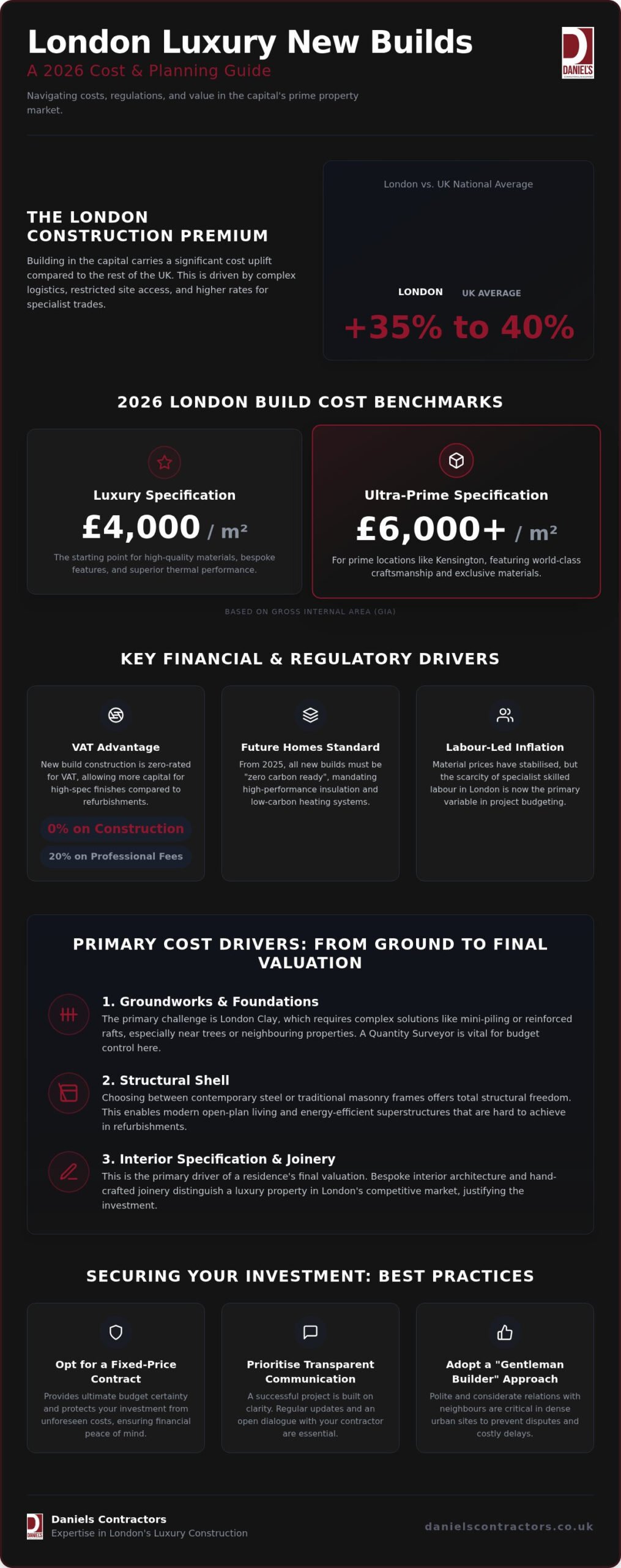 Luxury New Build Cost in London: The Definitive 2026 Investor’s Guide