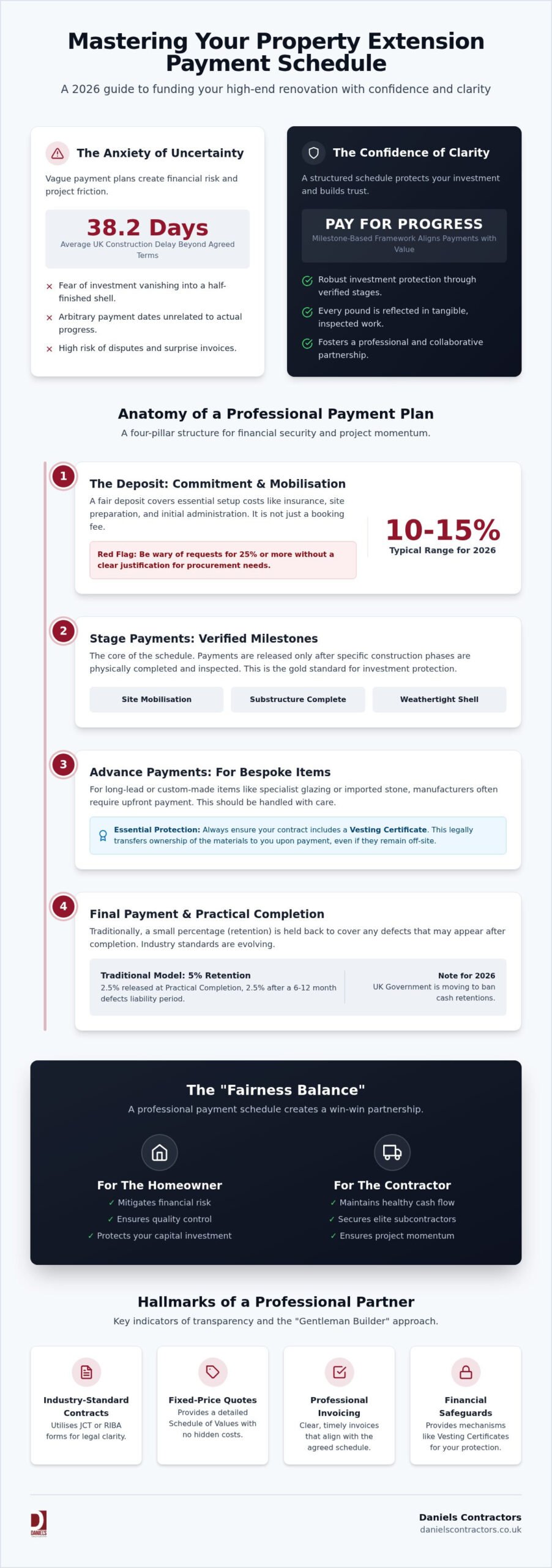 Property Extension Payment Schedule: A 2026 Guide to Fair Project Funding