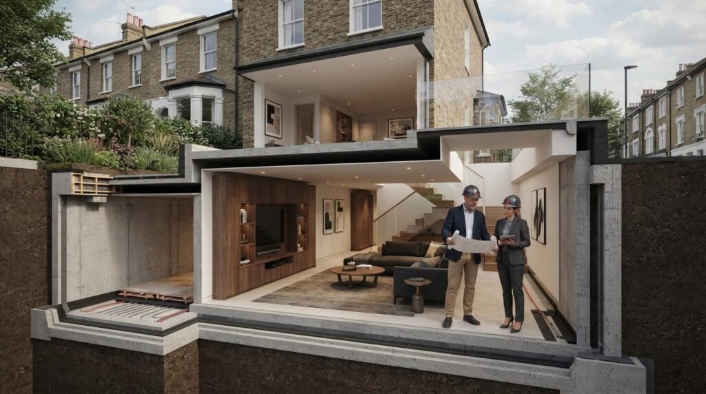 Basement Construction Firm in Wandsworth: A Considered Approach to Your Project