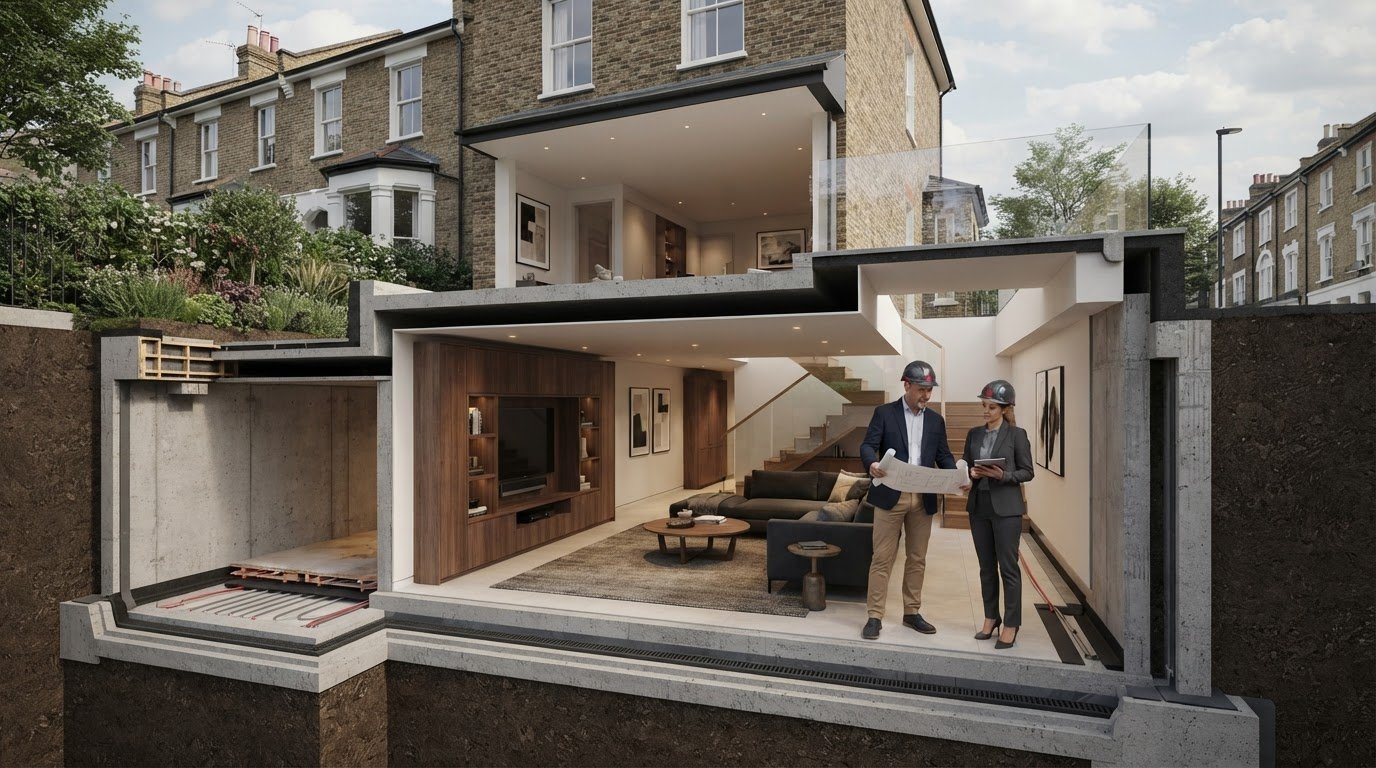 Basement Construction Firm in Wandsworth: A Considered Approach to Your Project