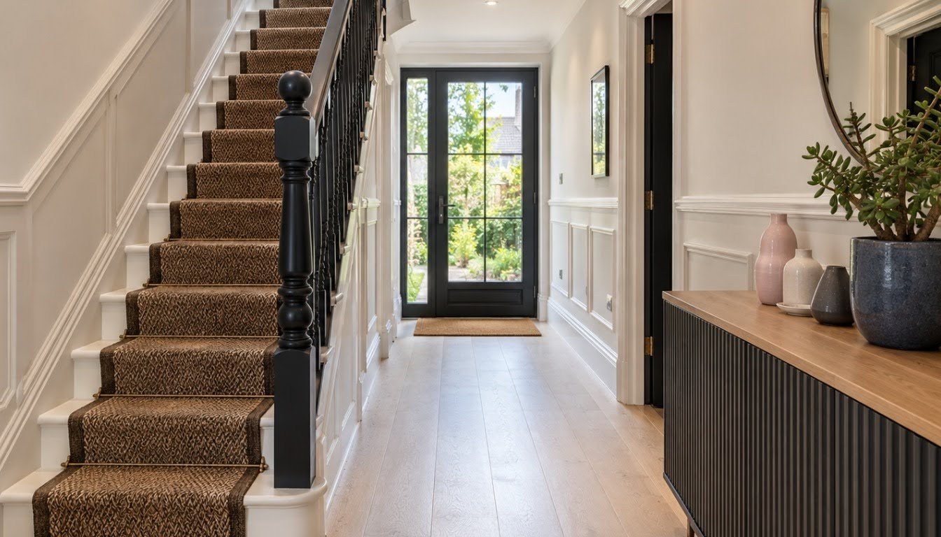 Expert refurbishment contractors at work on a London property
